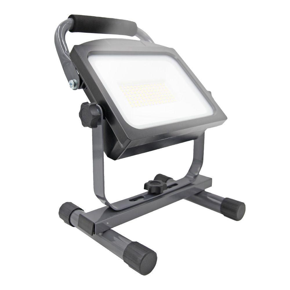 Foco / proyector led recargable 50 w 5000 lm 6500 k