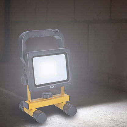 Foco led recargable 20 w 2000 lm 6500 k