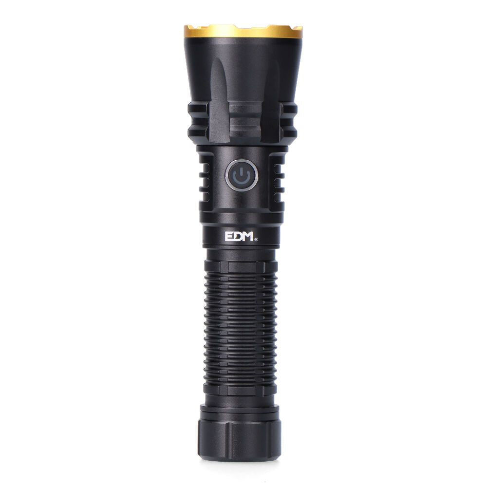 Linterna led de largo alcance wolf pro x3 1800 lm 20 w recargable