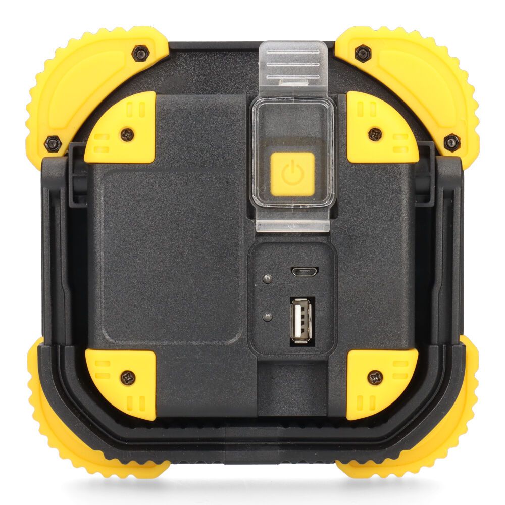 Foco linterna recargable 10 w funcion power bank