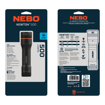Linterna newton 500. táctica
