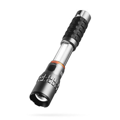 Linterna slyde king 2k. linterna+lámpara cob recargable. por la compra de 6 unidades regalo de expositor