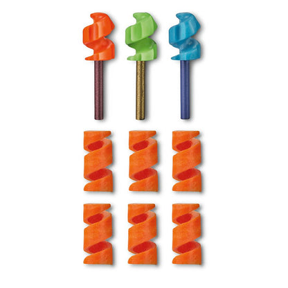 Set para hacer fuego naranja, peso 5 g, 8 x 8 x 27 mm