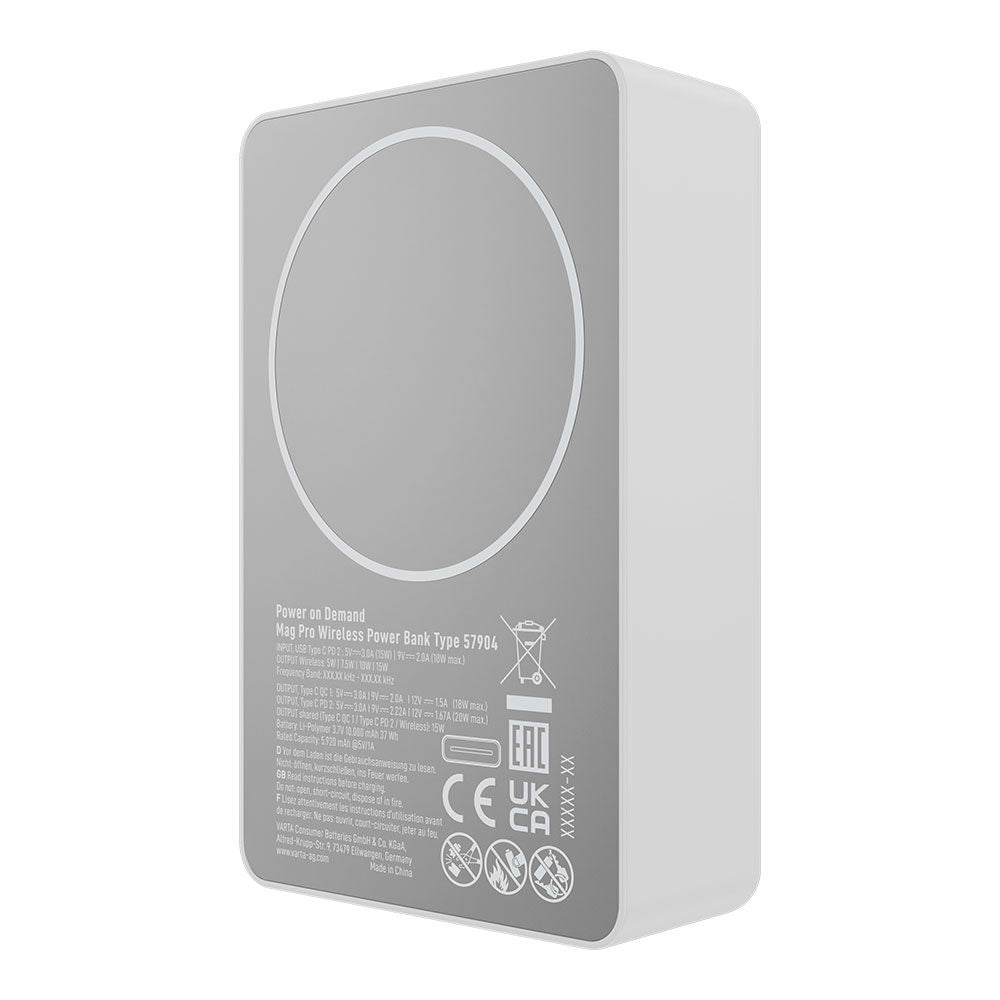 Wireless power bank mag pro 10000 mah 10 w (hasta 18,5 w por cable)