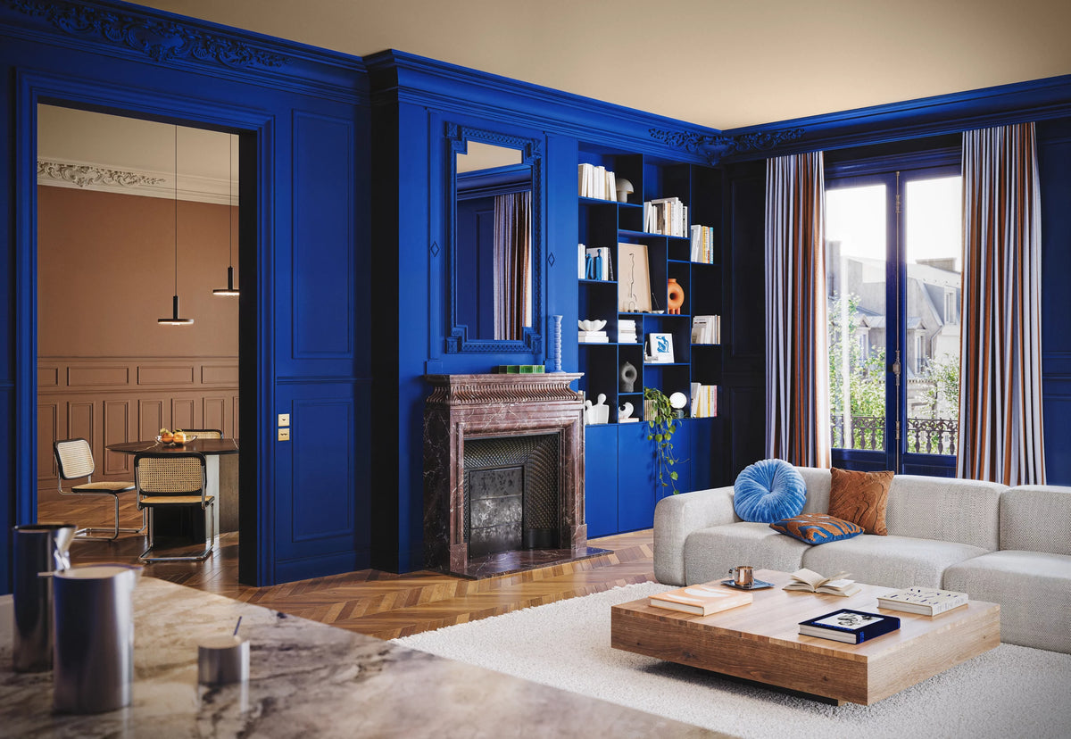 Kit de botes muestra Yves Klein® — detalle