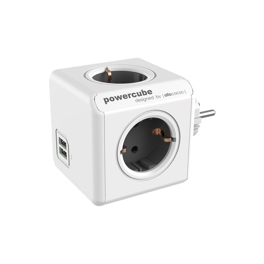 Original + usb, 4 tomas de corriente + 2 usb.