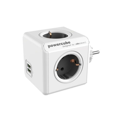 Original + usb, 4 tomas de corriente + 2 usb.
