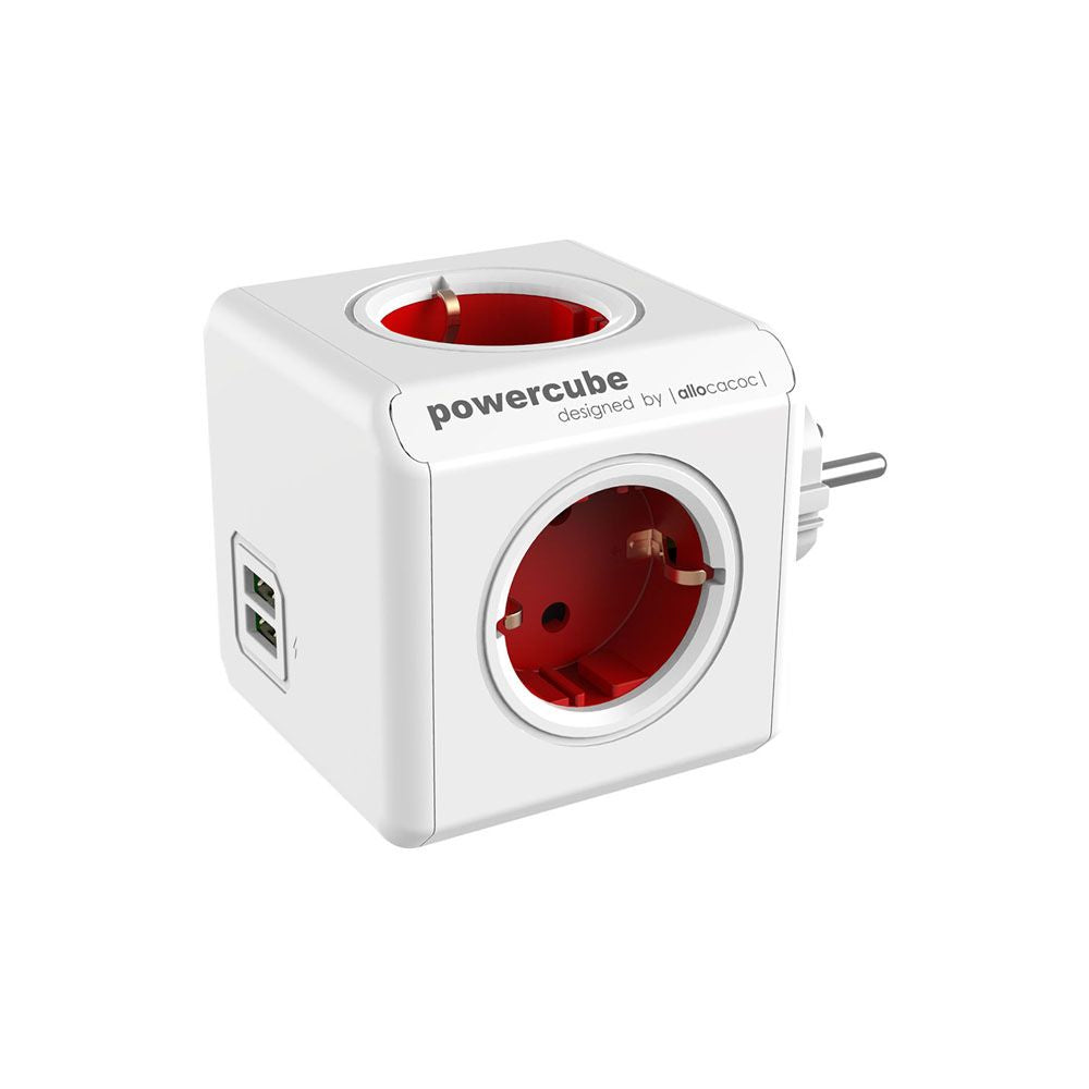 Original + usb, 4 tomas de corriente + 2 usb.
