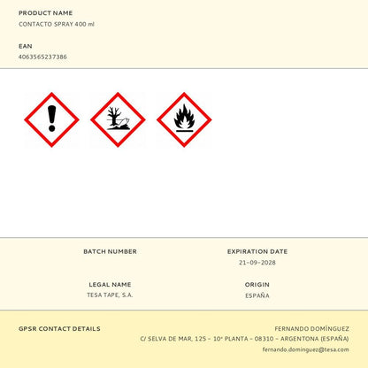 Contacto spray 400 ml