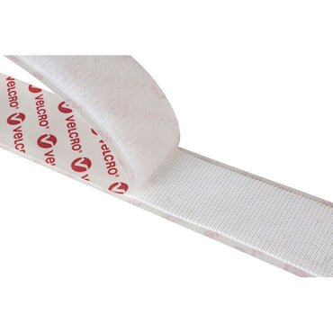 Cinta adhesiva extrafina blanca 20 mm x 5m