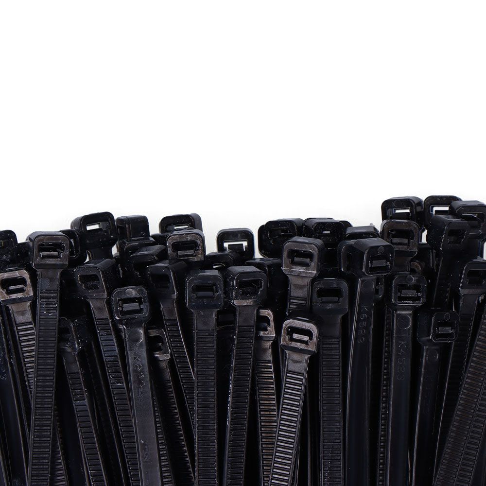 Bridas negras 8,0 x 450 mm nylon alta calidad (bolsa 100 unid.)