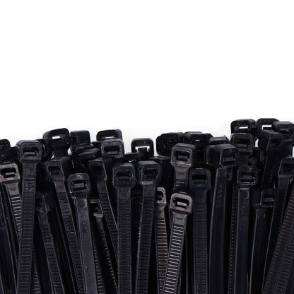 Bridas negras 8,0 x 450 mm nylon alta calidad (bolsa 100 unid.)