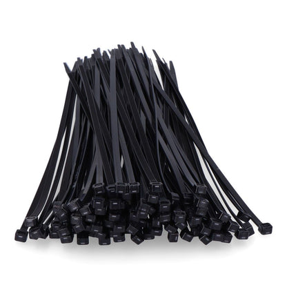 Bridas negras 8,0 x 450 mm nylon alta calidad (bolsa 100 unid.)