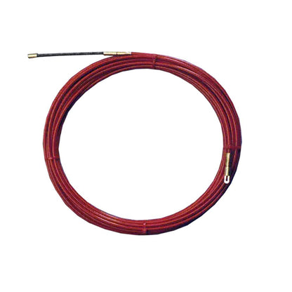 Sonda pasacables guía, acero forrado profesional, 30 m x 3,9 mm
