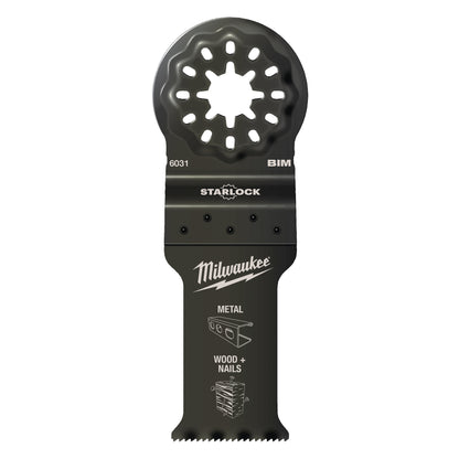 Milwaukee Cuchilla SL de incisión Bimetálica 28mm para multimaterial - 50uds