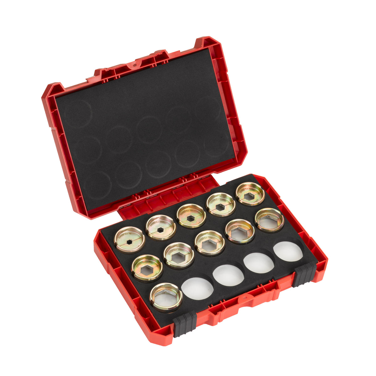 Milwaukee Kit con Matrices DIN CU desde 16 a 300mm² para HCCT