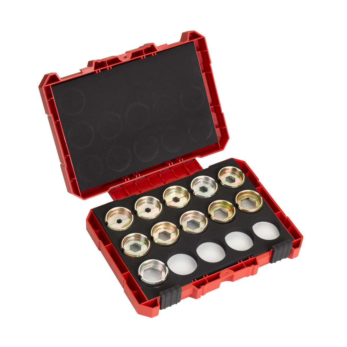 Milwaukee Kit con Matrices R CU desde 16 a 300mm² para HCCT
