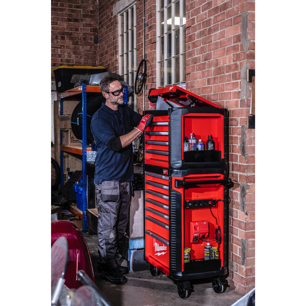 Milwaukee Cofre superior con 4 cajones TOOLGUARD™ — imagen 3