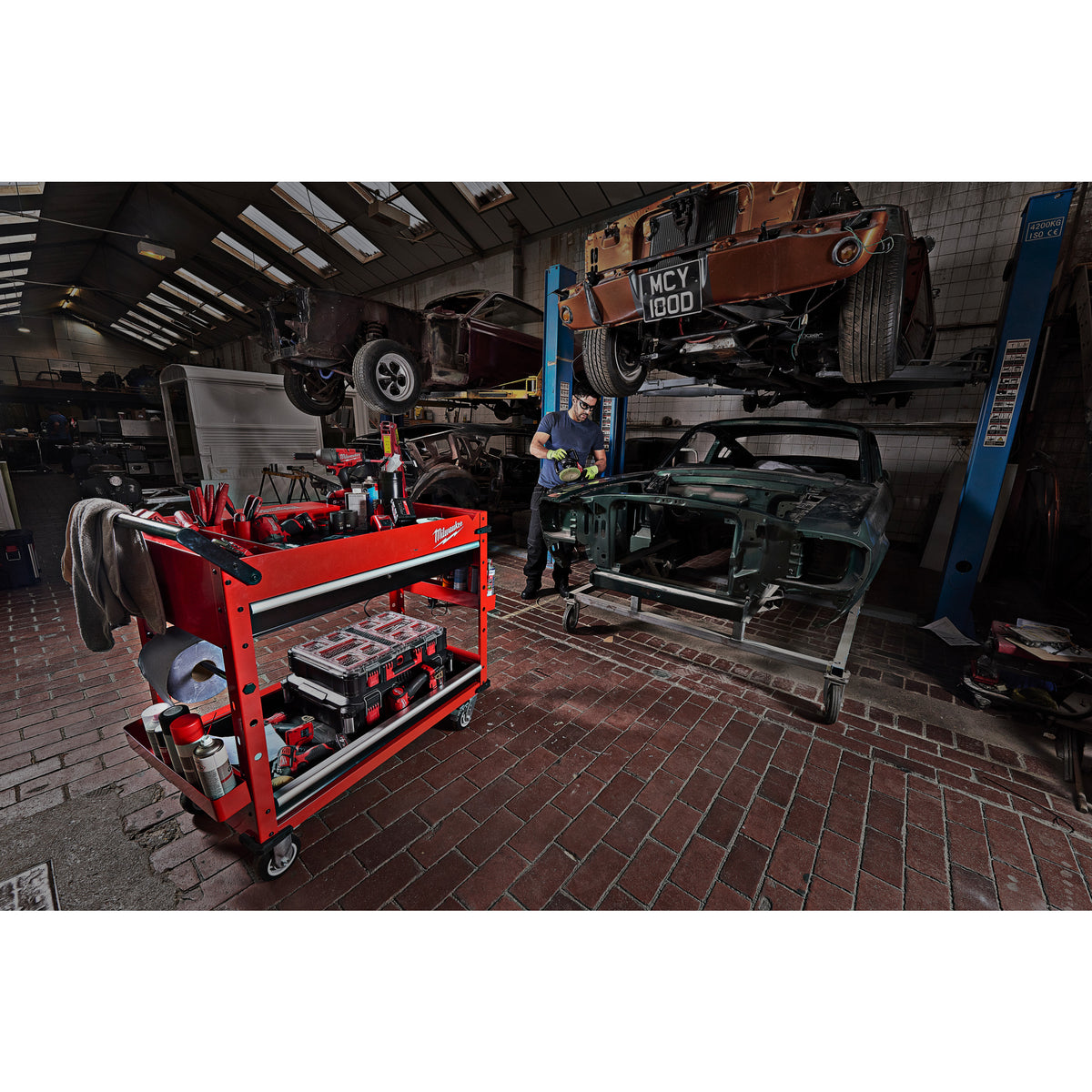 Milwaukee Puesto de trabajo industrial móvil TOOLGUARD™ — imagen 2