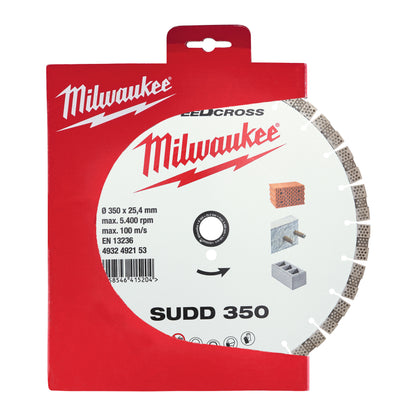 Milwaukee Disco diamante SPEEDCROSS Silencioso - SUDD 350mm — imagen 2