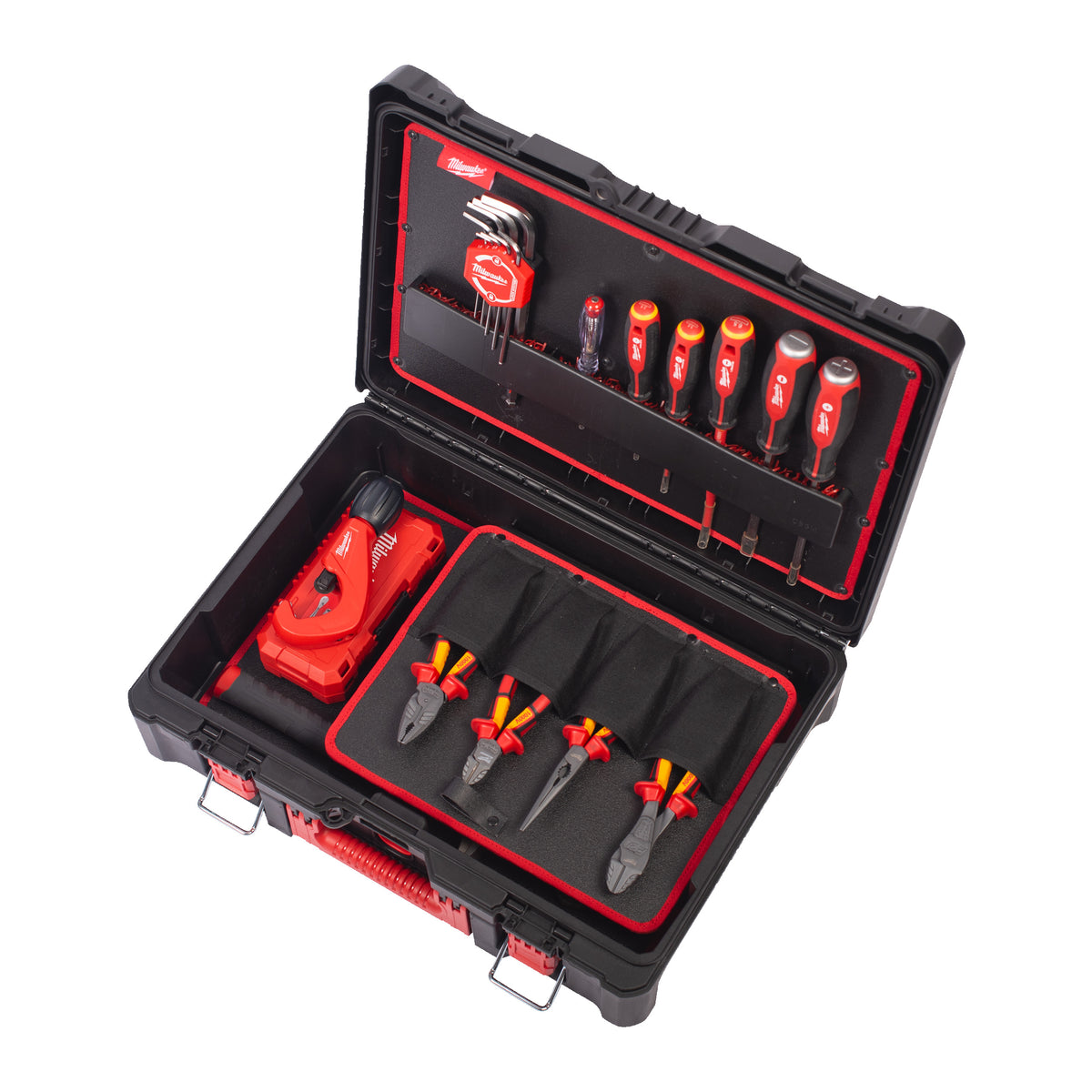 Milwaukee Kit de fontanero con 74 piezas PACKOUT™