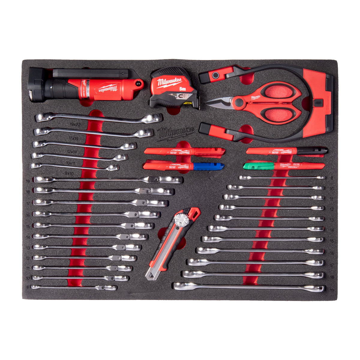 Milwaukee Conjunto 36pcs para instalador