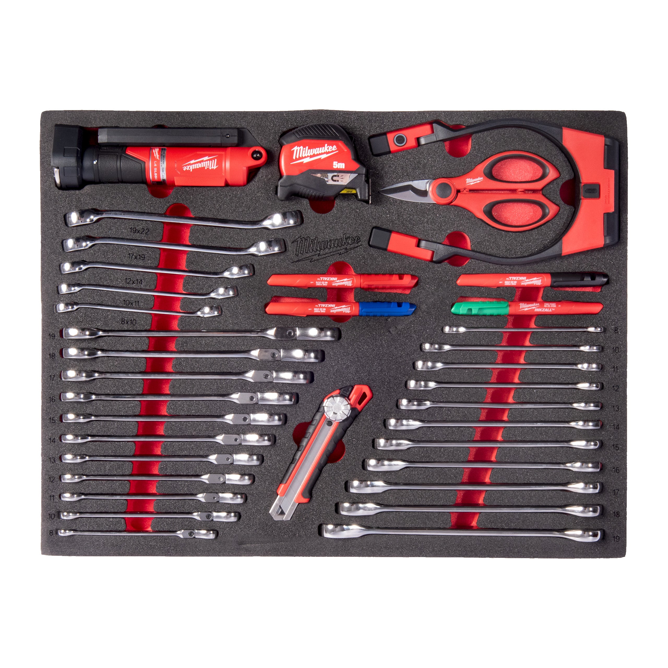 Milwaukee Conjunto 36pcs para instalador