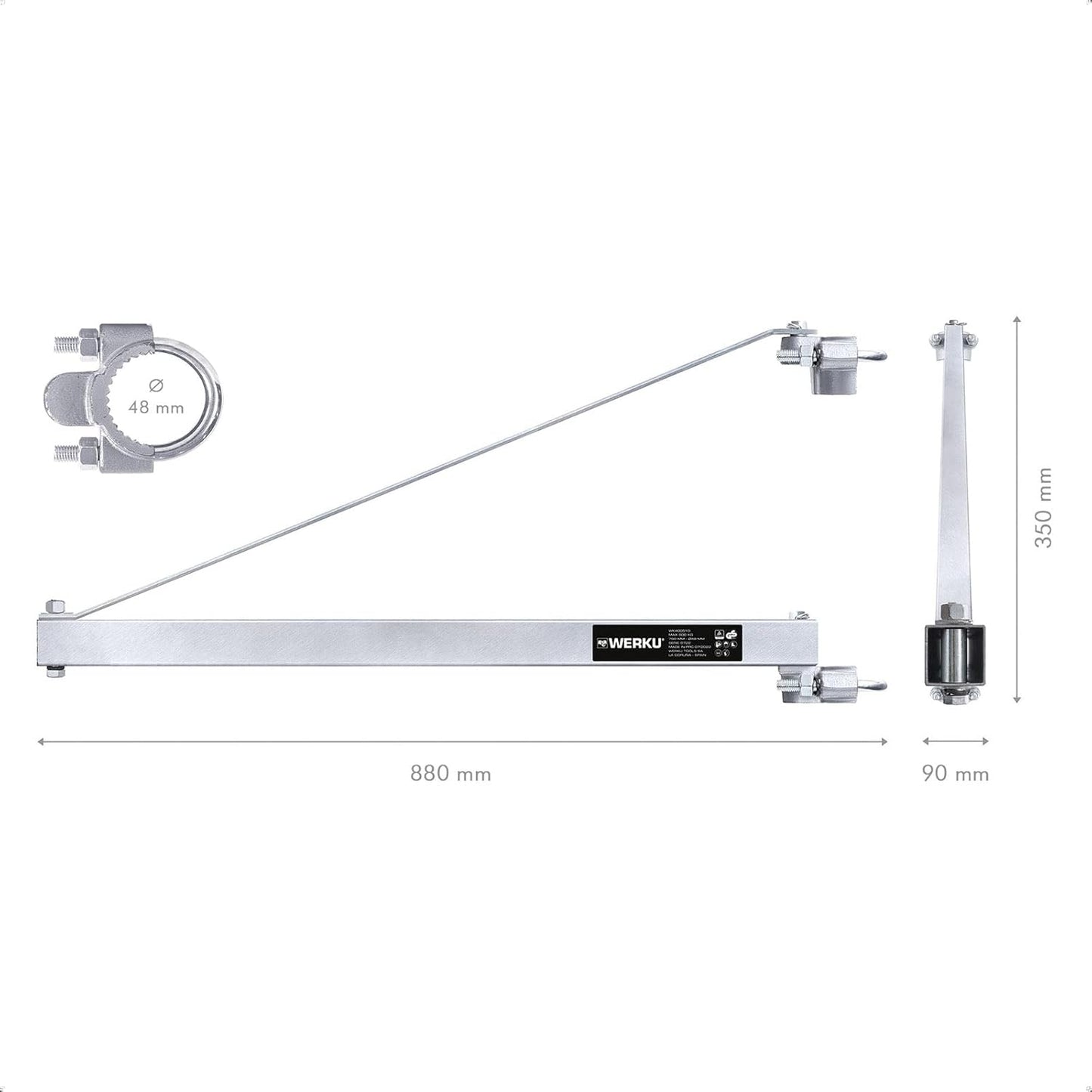 Support de levage 600 Kg Werku WK400510