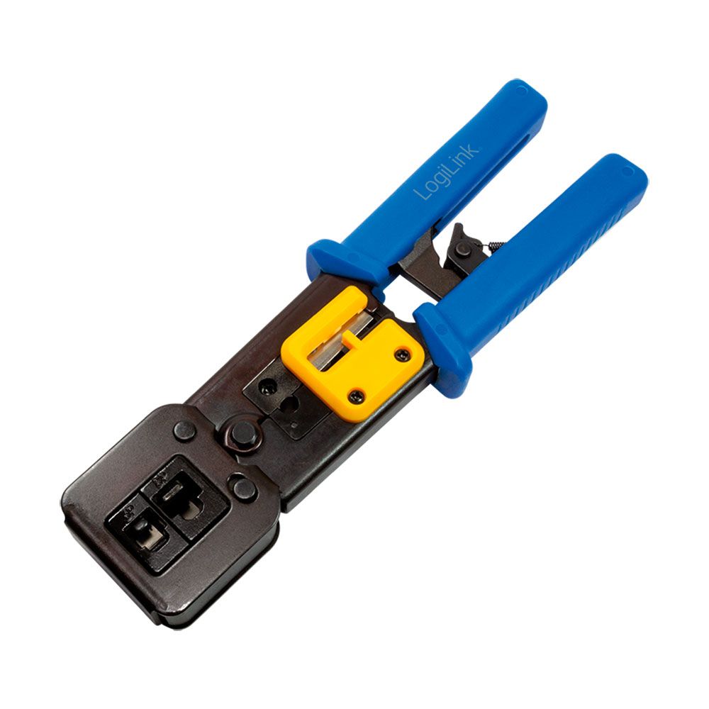 Crimpadora para conectores dobles rj11/12/45 y mp0027