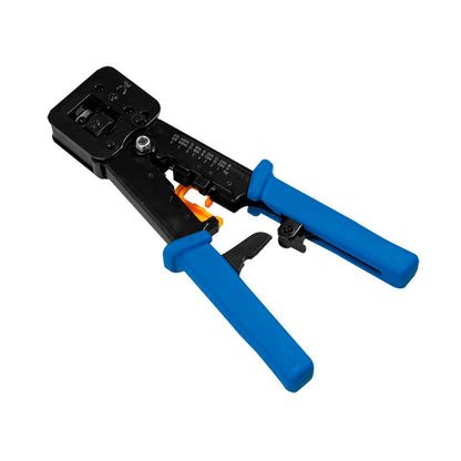 Crimpadora para conectores dobles rj11/12/45 y mp0027