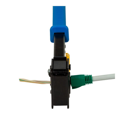 Crimpadora para conectores dobles rj11/12/45 y mp0027