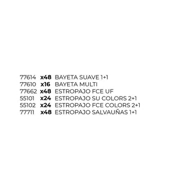 Expositor "momentos vileda a 1€"