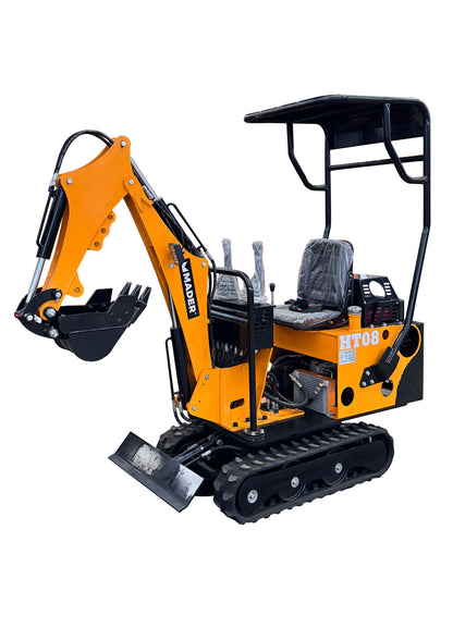 Mini Excavadora Giratorio Diesel, 9.4hp, 1.2m