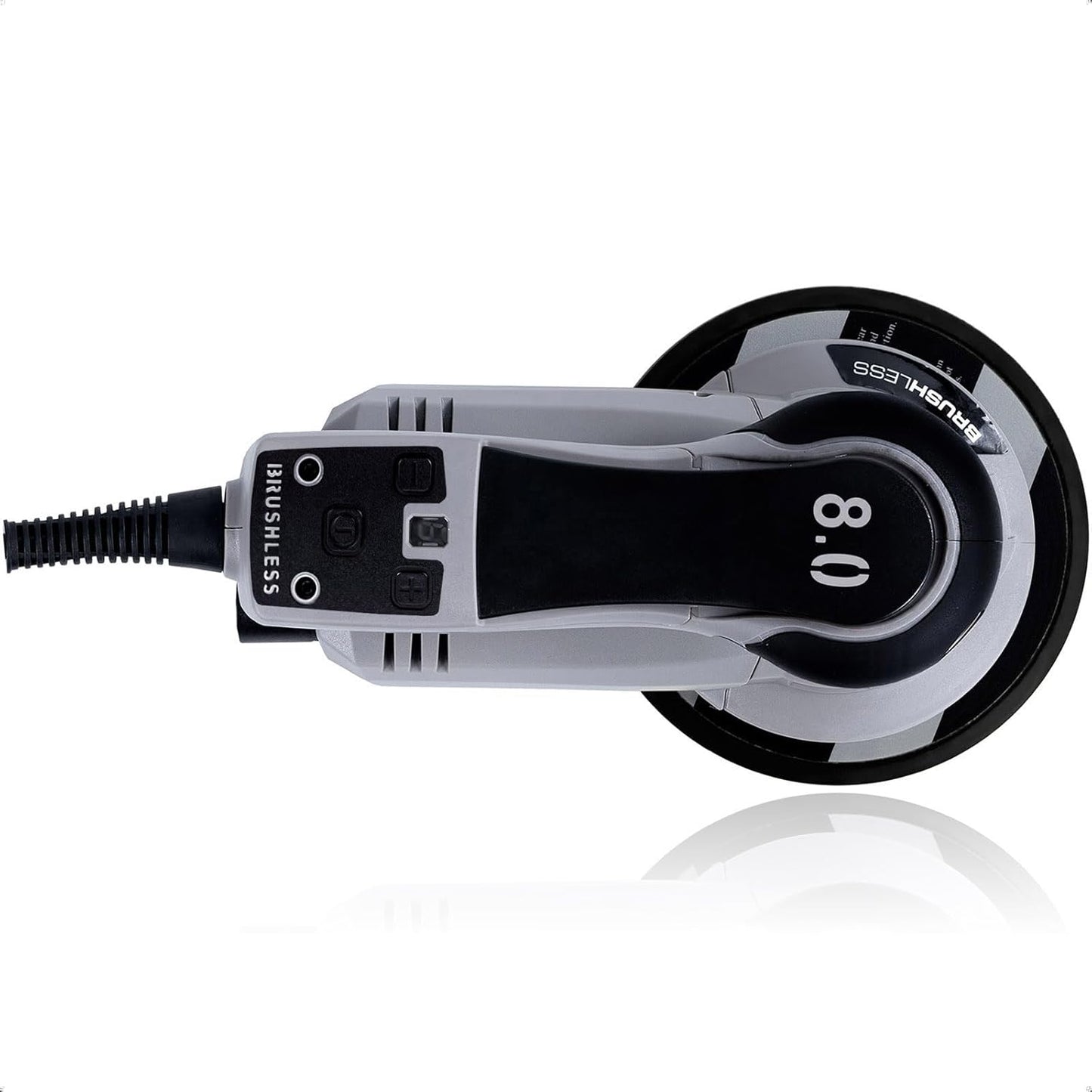 Werku Lijadora Rotorbital 150mm 350W Brushless con Aspiración WK403660