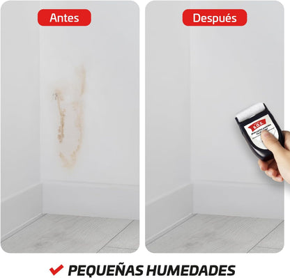 Titanlux Rodillo Pintura Retoca Paredes Blanco 30 ml | Retoques rápidos y limpios