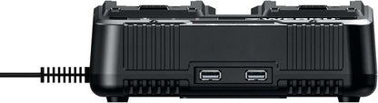 Werku WK403550 Cargador Rápido Doble 20V 130W USB