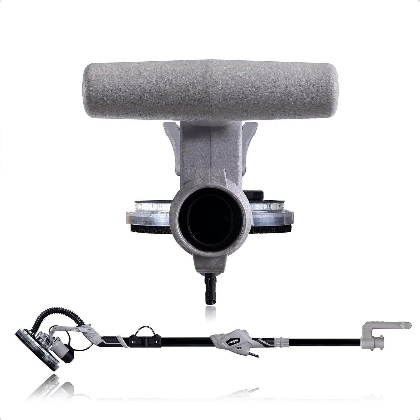 Werku WK400030 Lijadora Paredes y Techos 225 mm 750W con LED