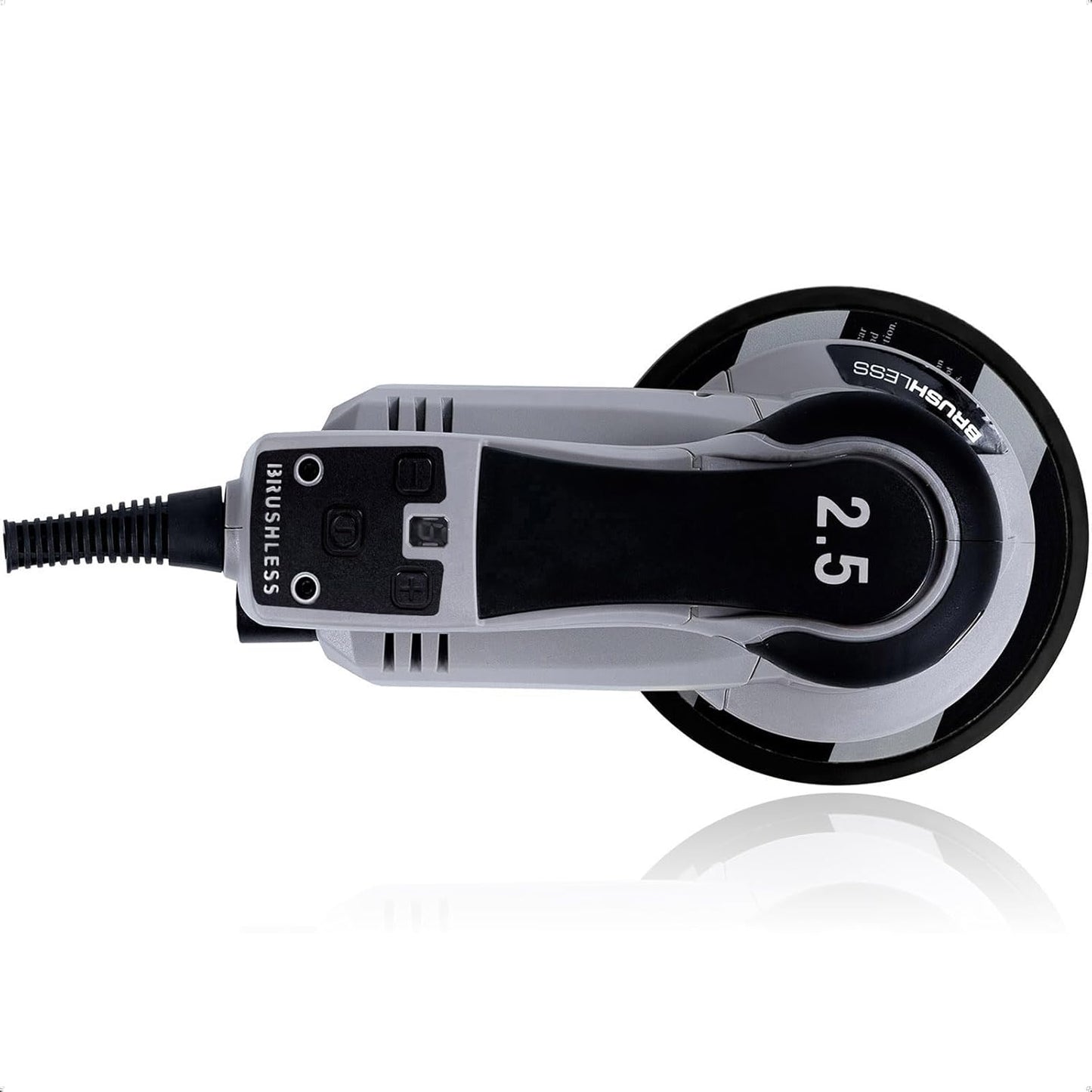 Werku Lijadora Rotorbital 150mm 350W con Aspiración y Display WK401740