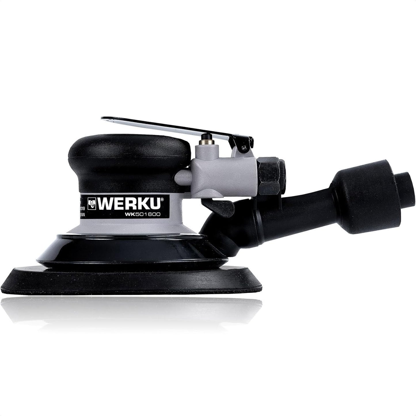Werku Lijadora Rotorbital Neumática 150mm con Aspiración
