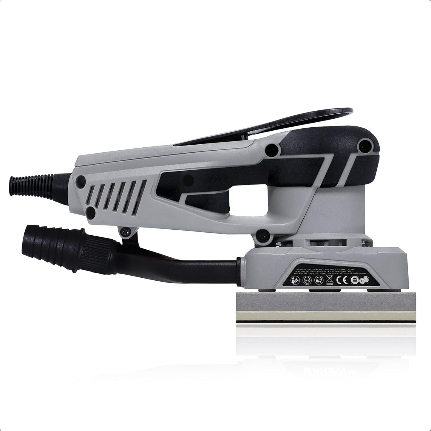 Werku WK401760 Lijadora Rectangular Rotorbital 80x135 mm 350W Brushless