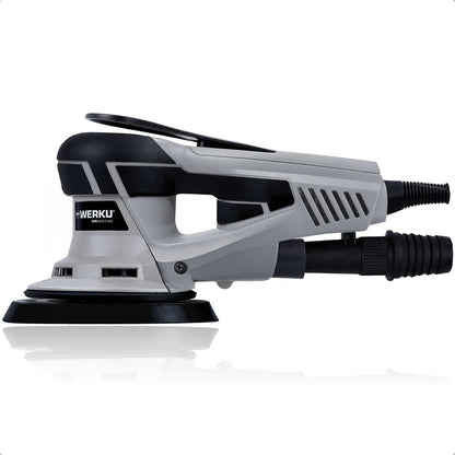Werku Lijadora Rotorbital 150mm 350W con Aspiración y Display WK401740