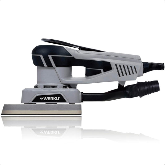 Werku WK401780 Lijadora Triangular Rotorbital 100x150 mm 350W Brushless