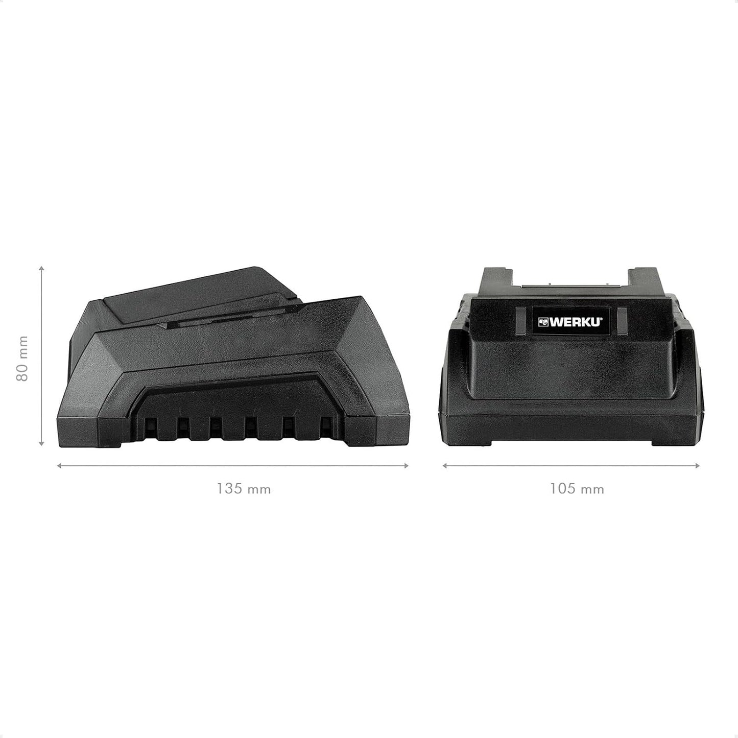 Werku WK403480 Cargador Rápido Baterías 20V 60W