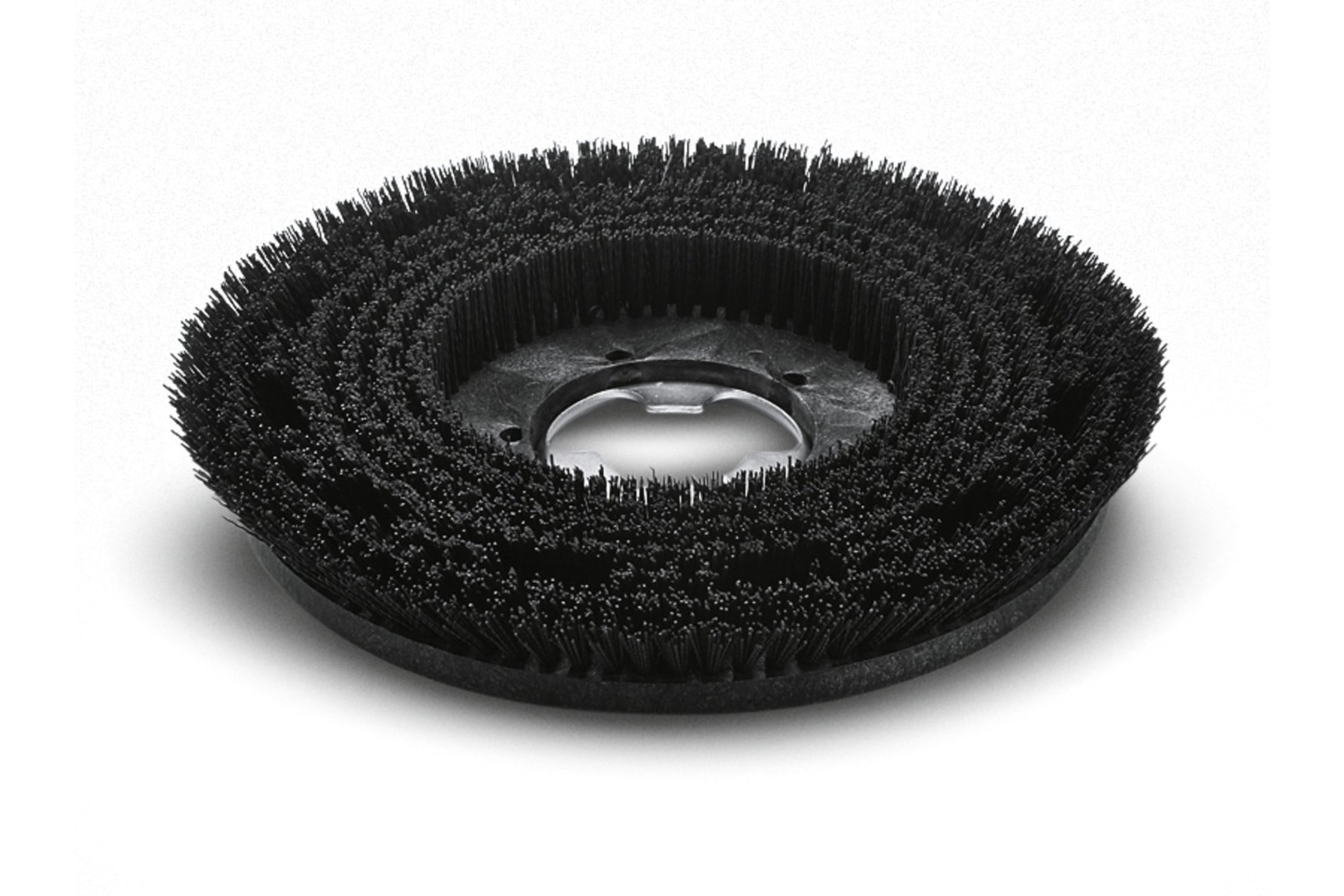 Cepillo circular, duro, negro, 430 mm