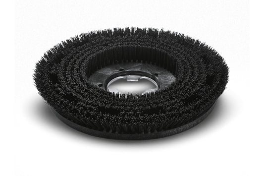 Cepillo circular, duro, negro, 430 mm