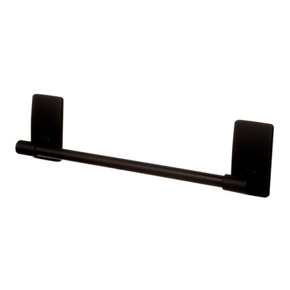 Command barra toallero, negro mate, 299 x 77 x 47 mm, 1 ud + 4 tiras, máx 1,3 kg