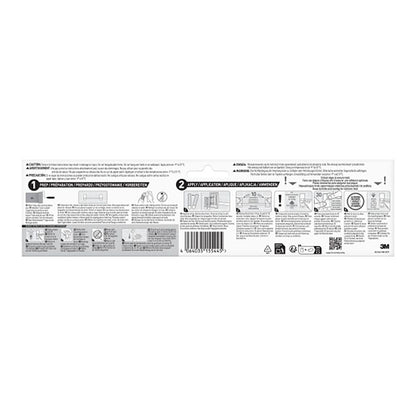 Command barra toallero, negro mate, 299 x 77 x 47 mm, 1 ud + 4 tiras, máx 1,3 kg