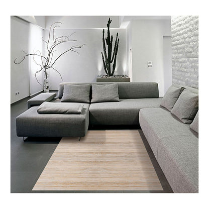 Alfombra bambú yeso 160 x 240 cm