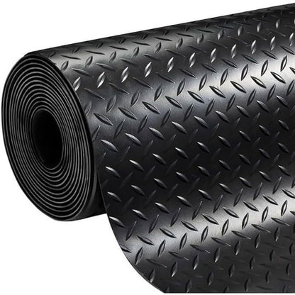 Alfombra caucho-goma diamantes 1 x 10 m