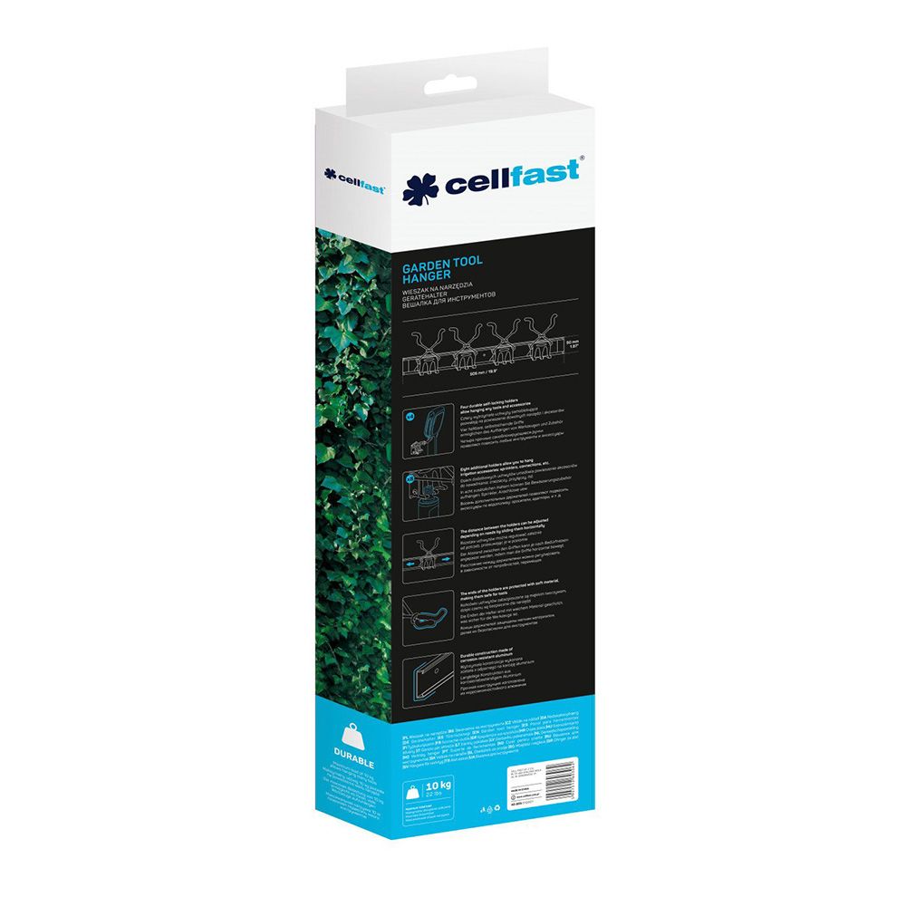 Colgador de herramientas de jardín